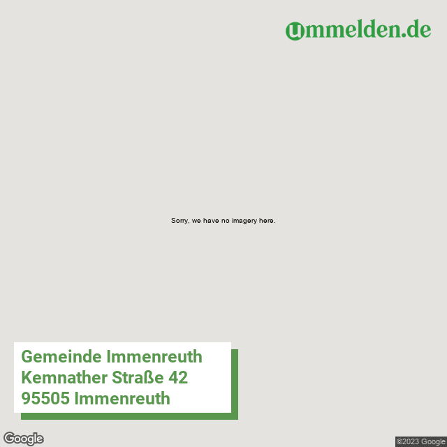 093770127127 streetview amt Immenreuth