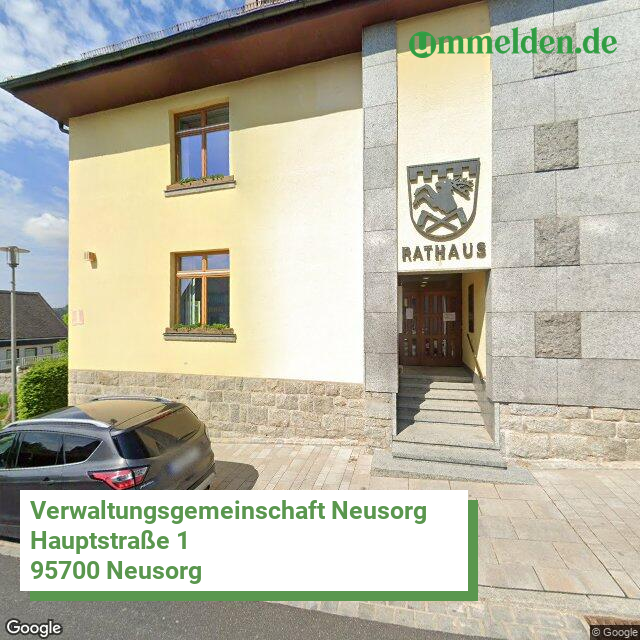 093775349 streetview amt Verwaltungsgemeinschaft Neusorg