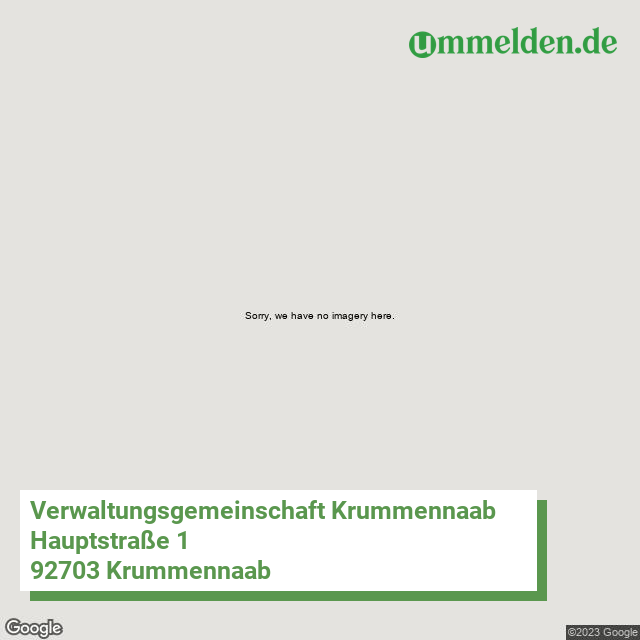 093775350 streetview amt Verwaltungsgemeinschaft Krummennaab