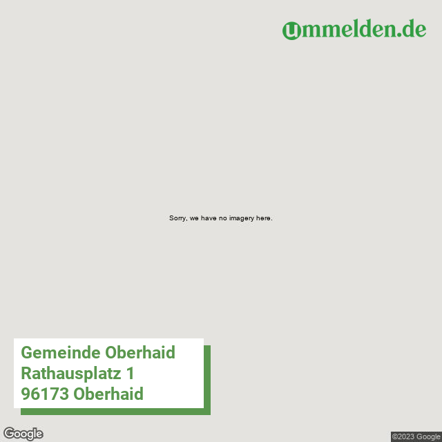 094710165165 streetview amt Oberhaid