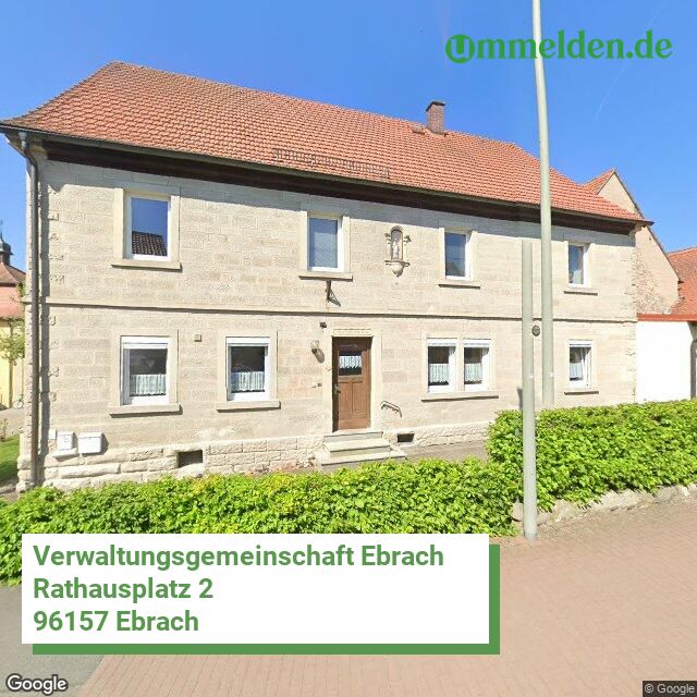 094715407 streetview amt Verwaltungsgemeinschaft Ebrach