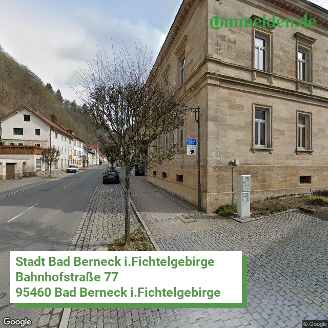 094720116116 streetview amt Bad Berneck i.Fichtelgebirge St