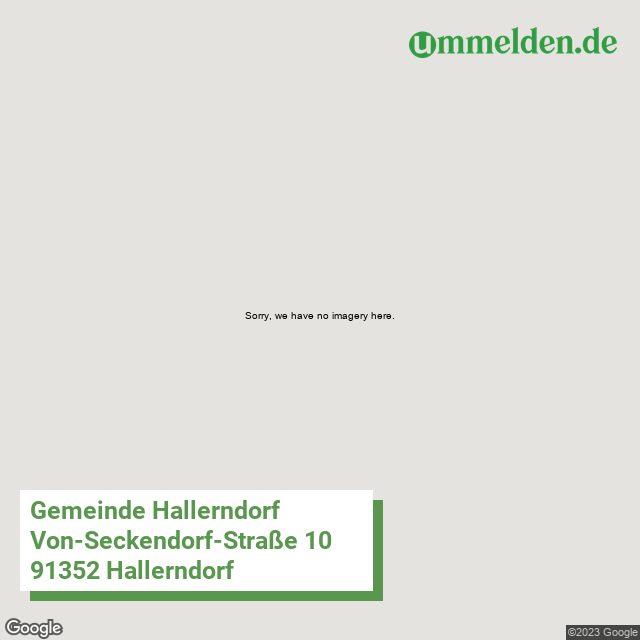 094740133133 streetview amt Hallerndorf