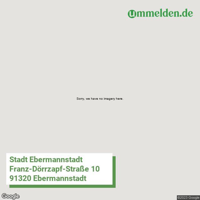 094745420121 streetview amt Ebermannstadt St