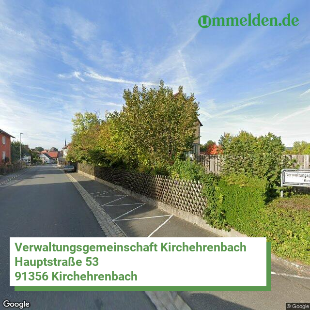 094745423 streetview amt Verwaltungsgemeinschaft Kirchehrenbach