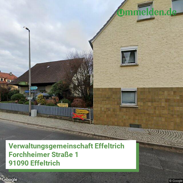 094745425 streetview amt Verwaltungsgemeinschaft Effeltrich