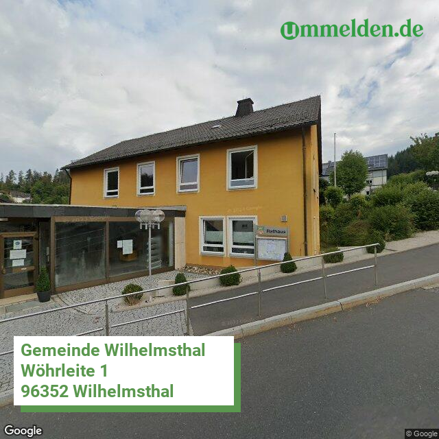 094760189189 streetview amt Wilhelmsthal