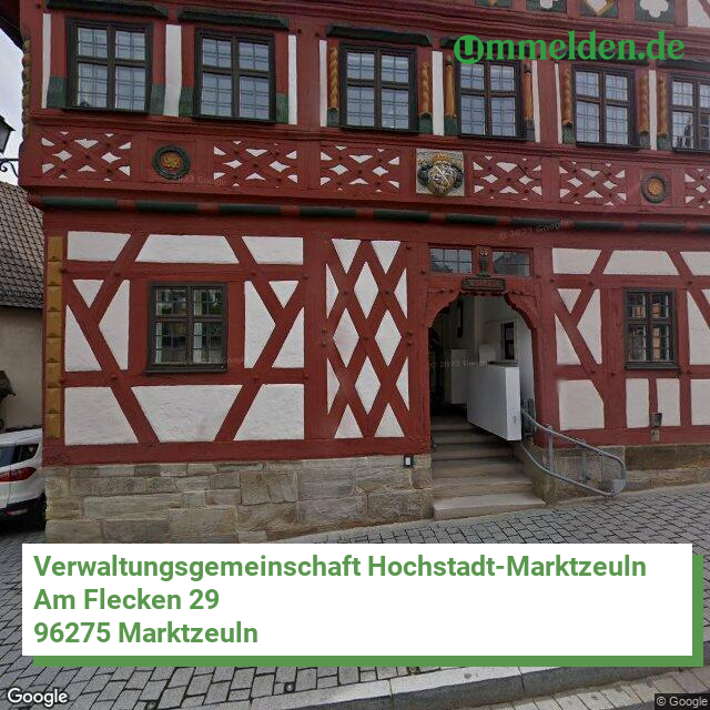 094785446 streetview amt Verwaltungsgemeinschaft Hochstadt Marktzeuln