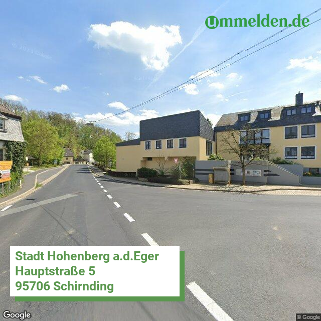 094795443127 streetview amt Hohenberg a.d.Eger St