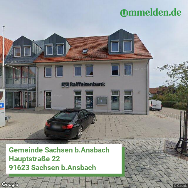 095710196196 streetview amt Sachsen b.Ansbach