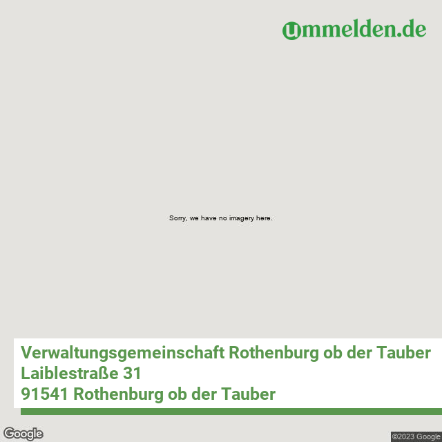 095715501 streetview amt Verwaltungsgemeinschaft Rothenburg ob der Tauber