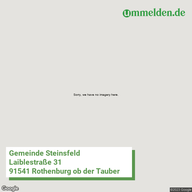 095715501205 streetview amt Steinsfeld