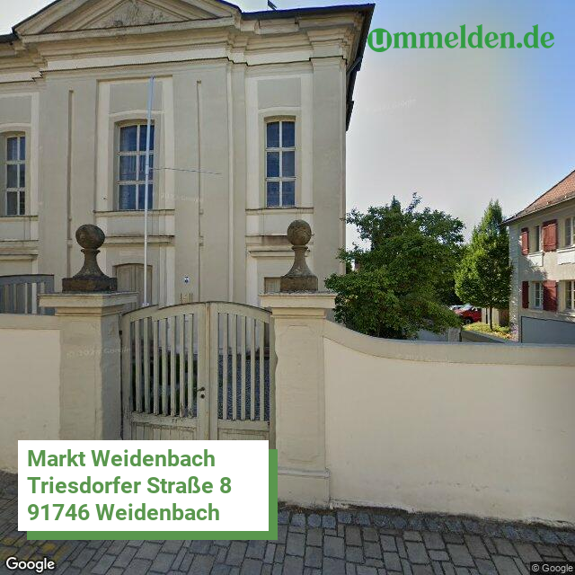 095715506216 streetview amt Weidenbach M