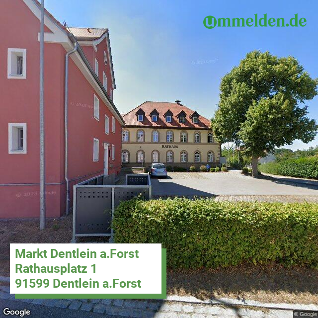 095715507132 streetview amt Dentlein a.Forst M