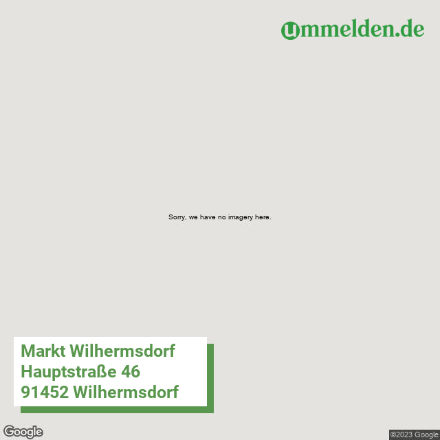 095730133133 streetview amt Wilhermsdorf M