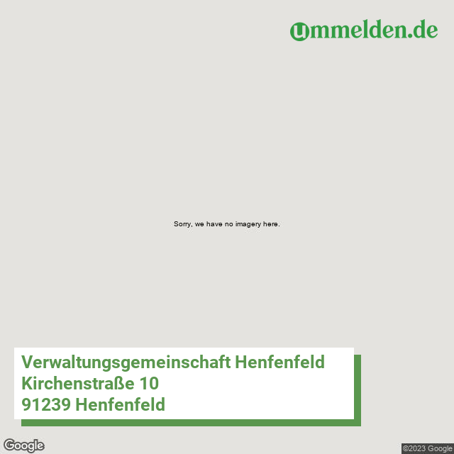 095745529 streetview amt Verwaltungsgemeinschaft Henfenfeld