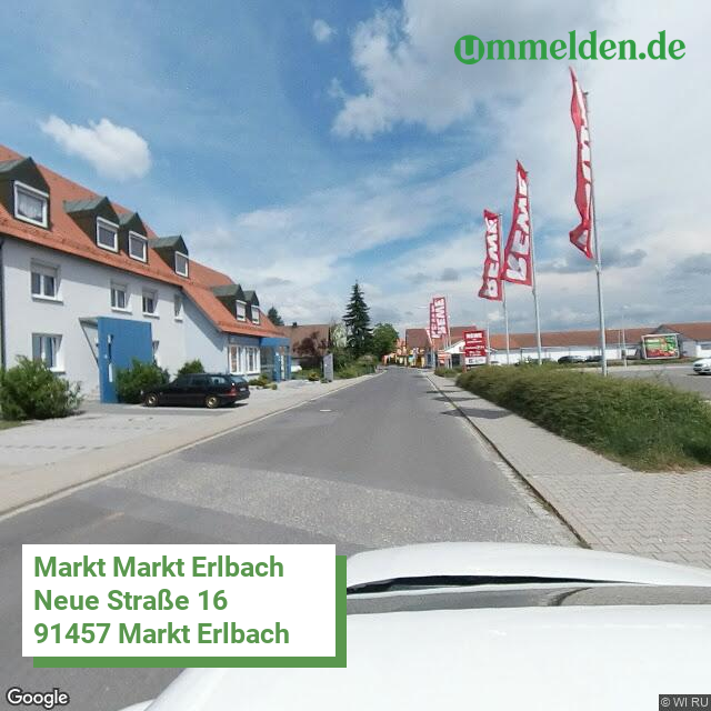 095750145145 streetview amt Markt Erlbach M