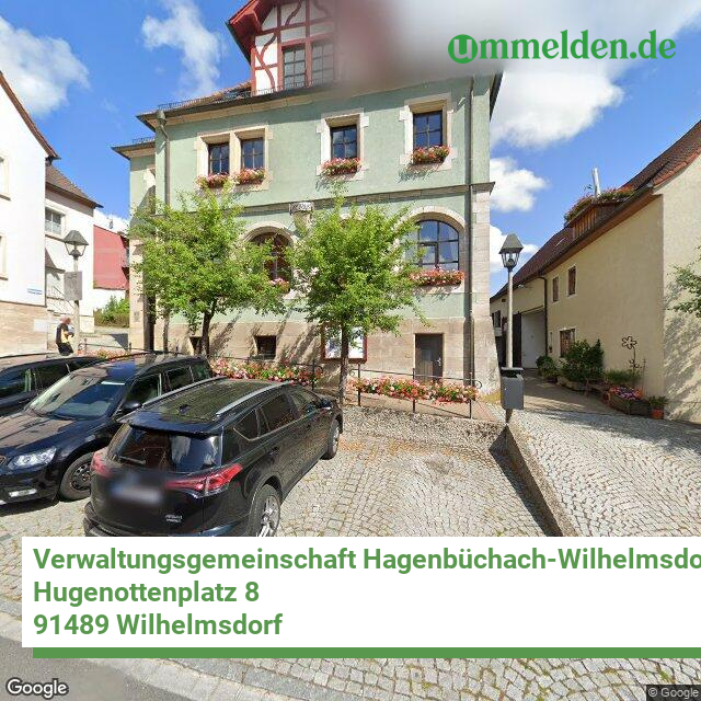 095755520 streetview amt Verwaltungsgemeinschaft Hagenbuechach Wilhelmsdorf
