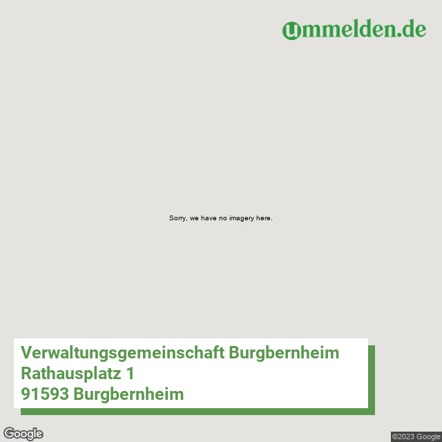 095755524 streetview amt Verwaltungsgemeinschaft Burgbernheim