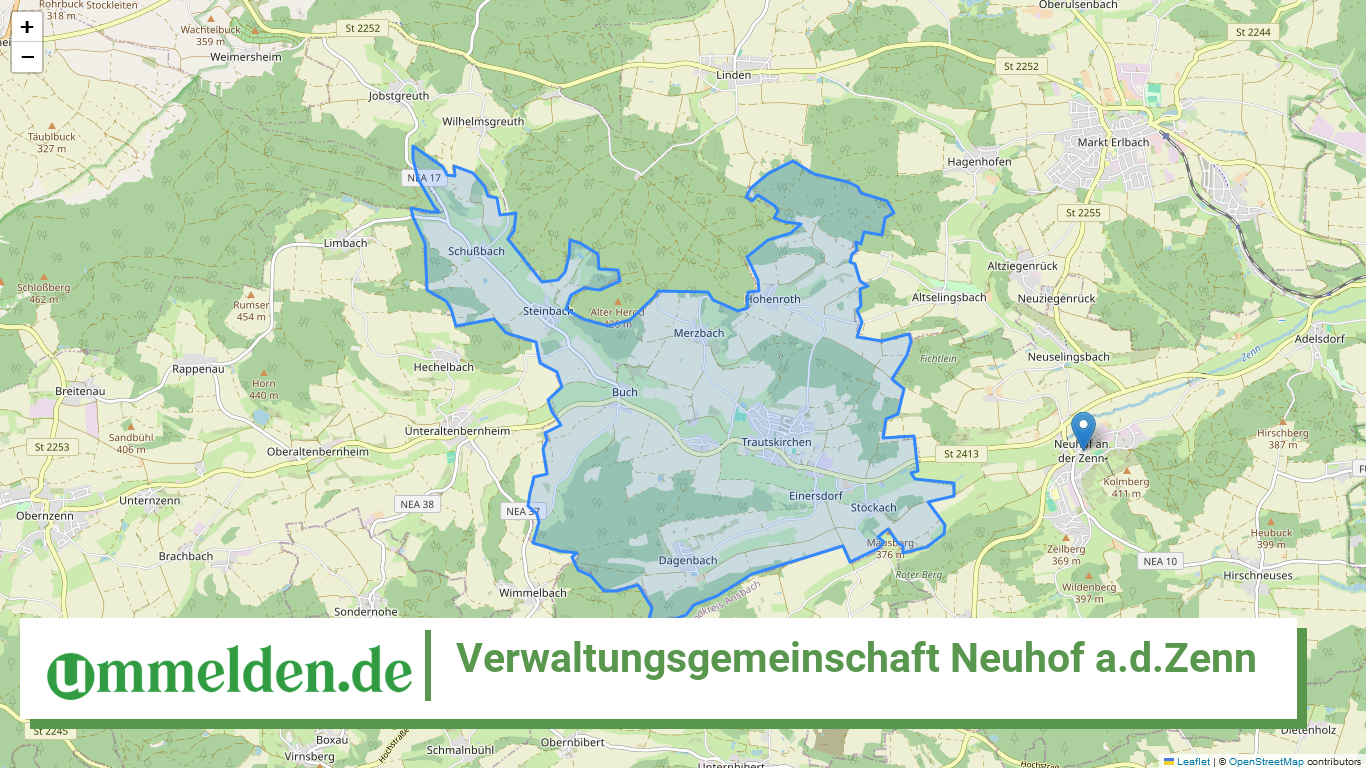 095755525 Verwaltungsgemeinschaft Neuhof a.d.Zenn