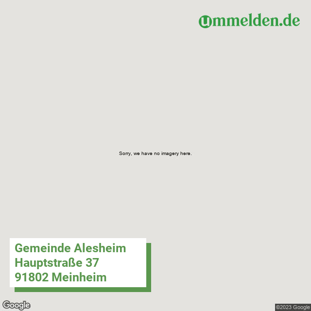 095775533113 streetview amt Alesheim