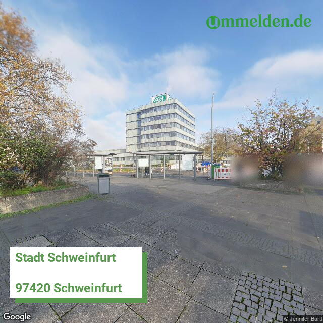 09662 streetview amt Schweinfurt