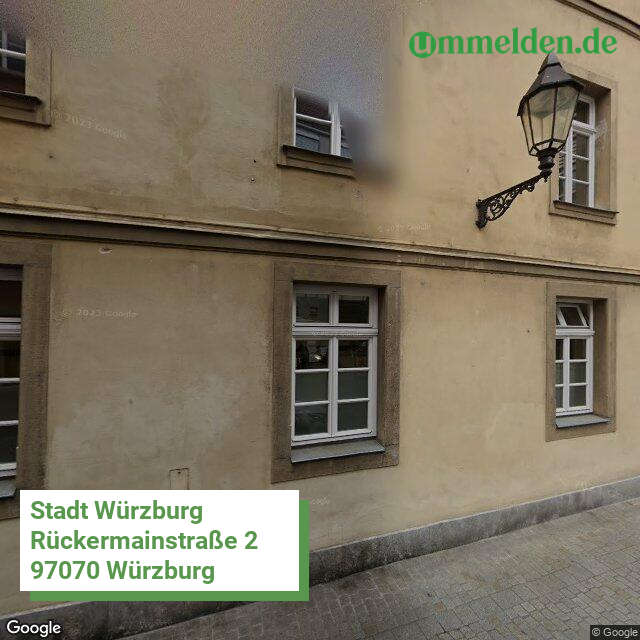 096630000000 streetview amt Wuerzburg