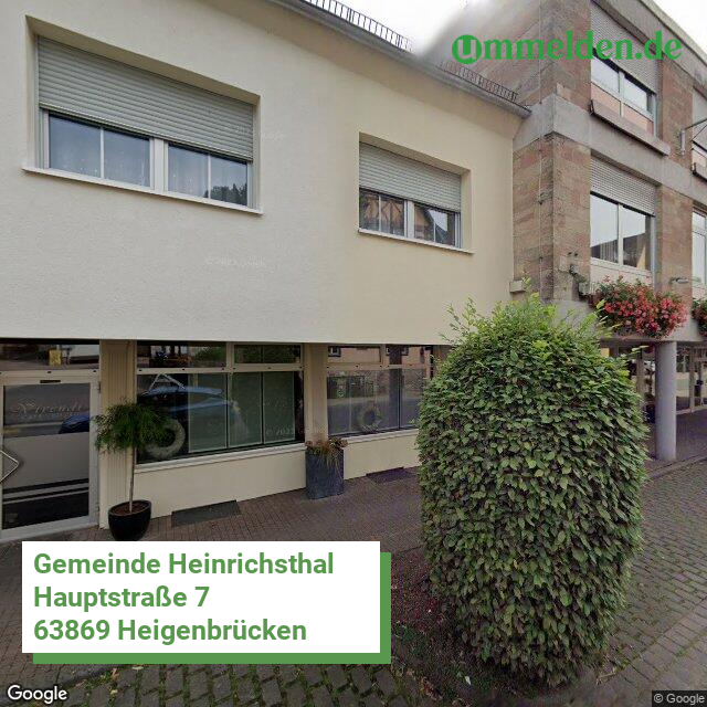 096715602128 streetview amt Heinrichsthal