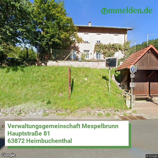 096715603 streetview amt Verwaltungsgemeinschaft Mespelbrunn