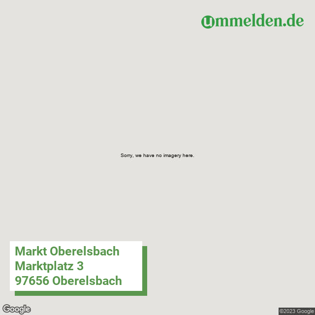 096730149149 streetview amt Oberelsbach M