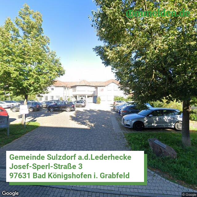 096735634172 streetview amt Sulzdorf a.d.Lederhecke