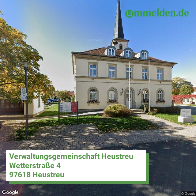 096735638 streetview amt Verwaltungsgemeinschaft Heustreu