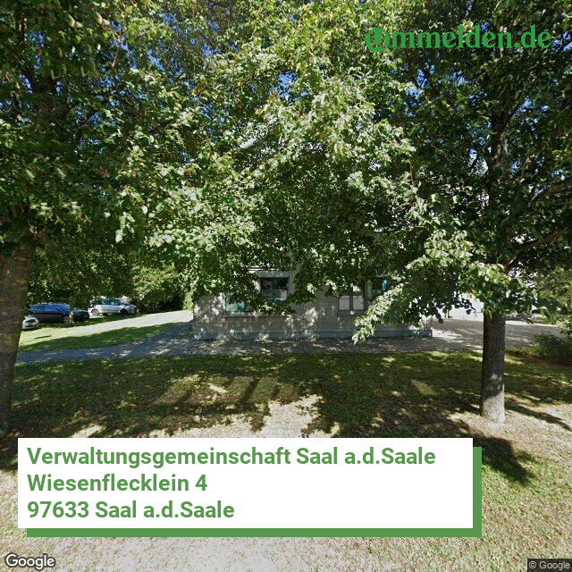 096735640 streetview amt Verwaltungsgemeinschaft Saal a.d.Saale