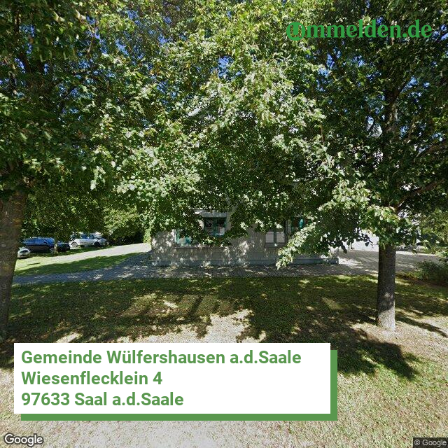 096735640184 streetview amt Wuelfershausen a.d.Saale