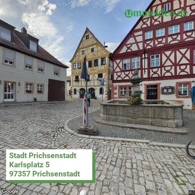 096750158158 streetview amt Prichsenstadt St