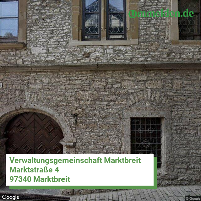 096755618 streetview amt Verwaltungsgemeinschaft Marktbreit