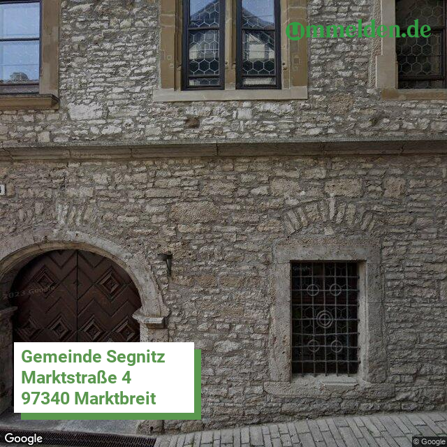 096755618166 streetview amt Segnitz