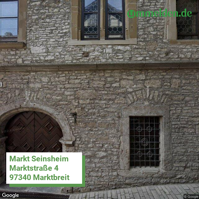 096755618167 streetview amt Seinsheim M