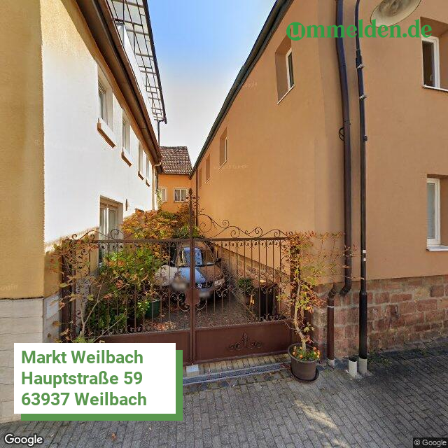 096760165165 streetview amt Weilbach M