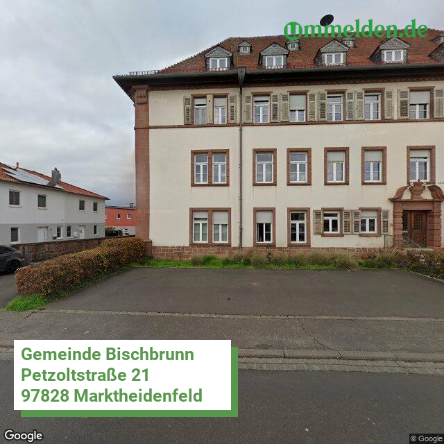 096775621120 streetview amt Bischbrunn