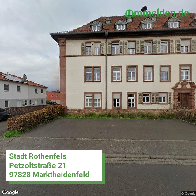 096775621181 streetview amt Rothenfels St