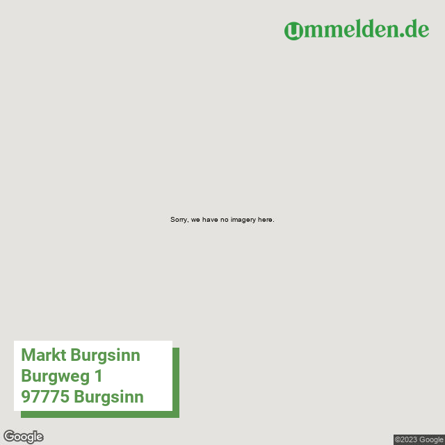 096775622122 streetview amt Burgsinn M