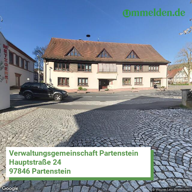 096775656 streetview amt Verwaltungsgemeinschaft Partenstein