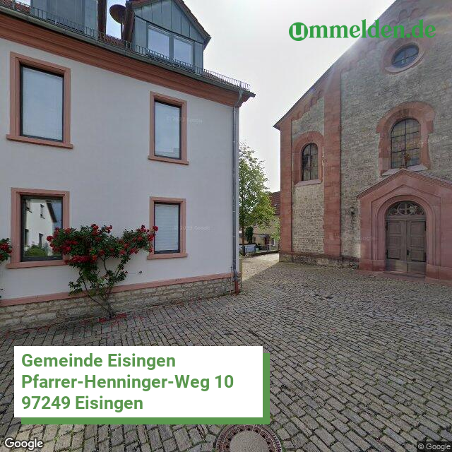 096790126126 streetview amt Eisingen