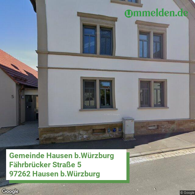 096790143143 streetview amt Hausen b.Wuerzburg
