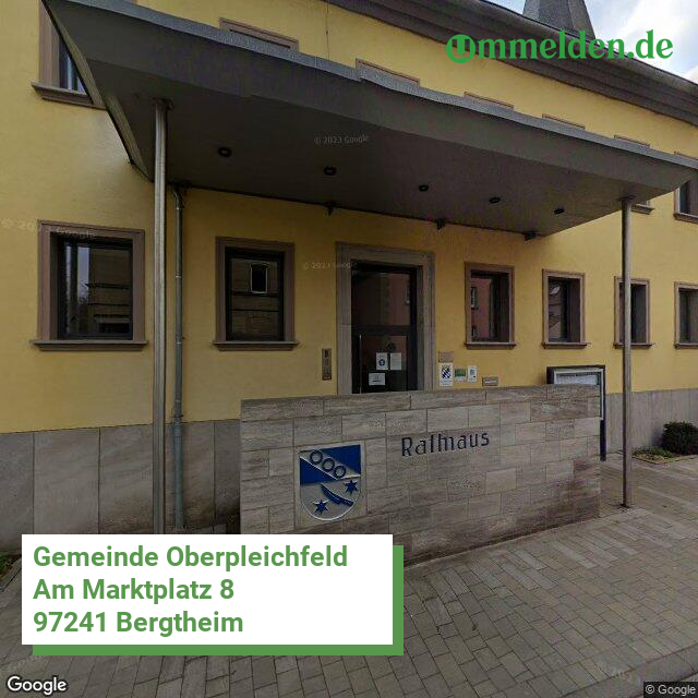 096795645169 streetview amt Oberpleichfeld