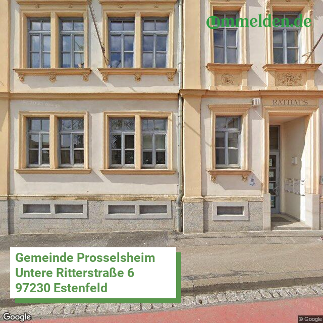 096795647174 streetview amt Prosselsheim