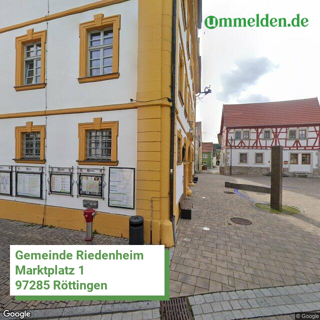 096795654179 streetview amt Riedenheim