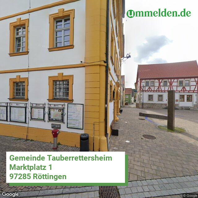 096795654192 streetview amt Tauberrettersheim