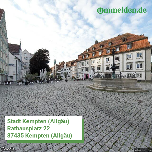 09763 streetview amt Kempten Allgaeu